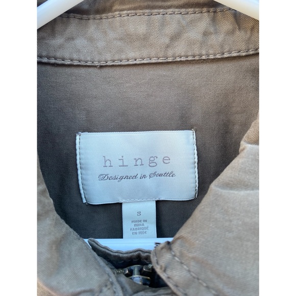 Hinge Army Green Utility Jacket - Picture 3 of 14